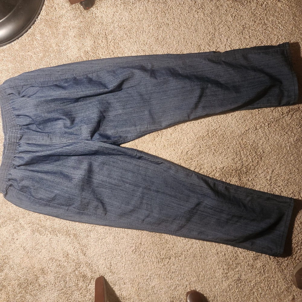 Casual Blue Pants